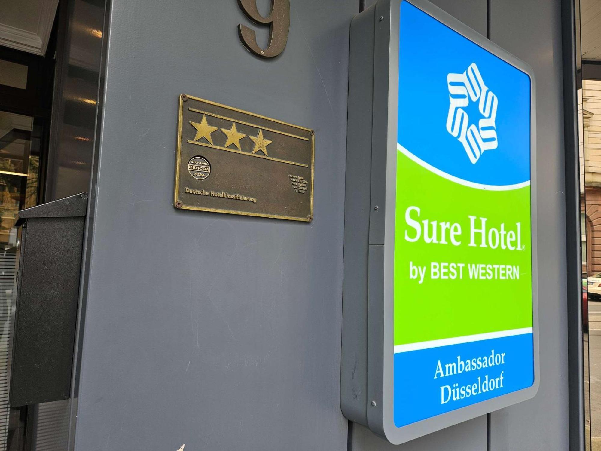 Sure Hotel By Best Western Ambassador Duesseldorf Düsseldorf Dış mekan fotoğraf